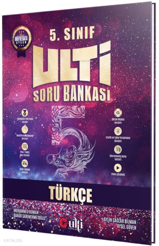 Ulti Yayınları 5.Sınıf Soru Bankası Türkçe