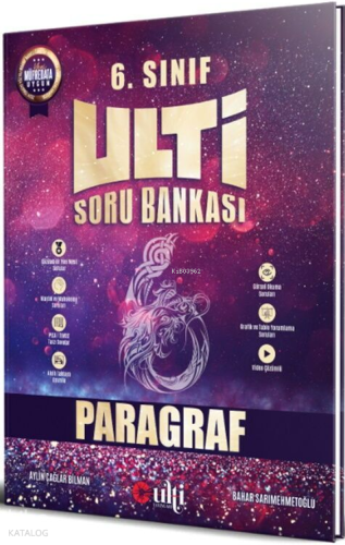 Ulti Yayınları 6. Sınıf Paragraf Soru Bankası