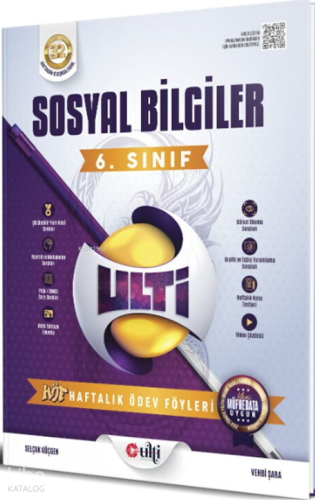 Ulti Yayınları 6. Sınıf Sosyal Bilgiler Haftalık Ödev Föyleri