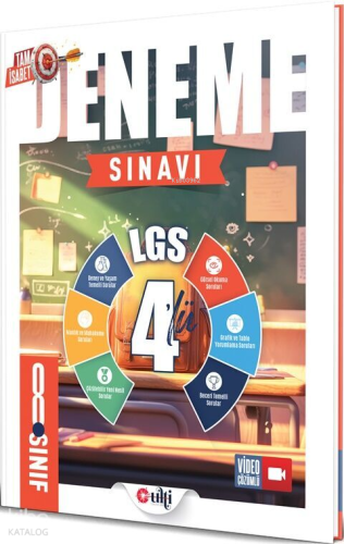 Ulti Yayınları 8. Sınıf LGS Tam İsabet 4 lü Deneme | Kolektif | Ulti Y