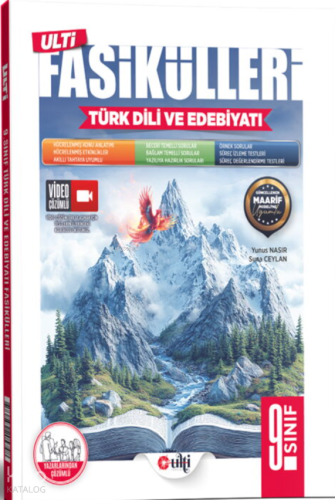 Ulti Yayınları 9. Sınıf Türk Dili ve Edebiyatı Ulti Fasikülleri