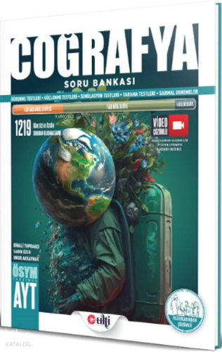 Ulti Yayınları AYT Coğrafya Soru Bankası | Sadık Özer | Ulti Yayınları