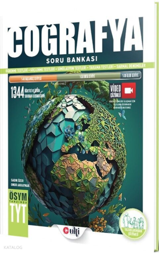 Ulti Yayınları TYT Coğrafya Soru Bankası | Onur Akkaynak | Ulti Yayınl