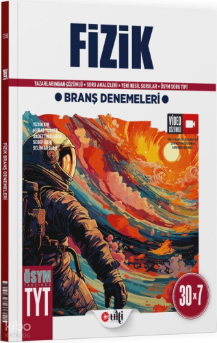 Ulti Yayınları TYT Fizik Branş Denemeleri | Yasin Kır | Ulti Yayınları