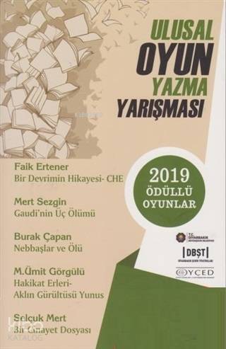 Ulusal Oyun Yazma Yarışması; 2019 Ödüllü Oyunlar | Kolektif | Dramatik