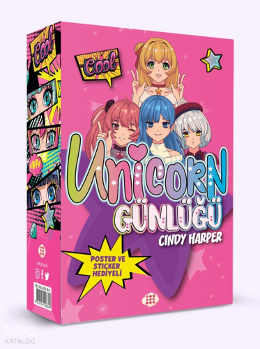Unicorn Günlüğü – Pembe Günlük (Kutulu) | Cindy Harper | Dokuz Çocuk