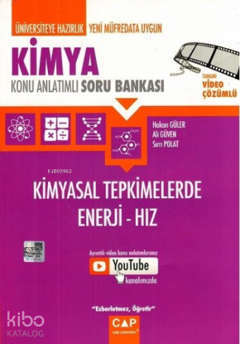 Üniv. Haz Kimya Ka-Sb Tepki. Hız Enerji - 2021 | Kolektif | Çap Yayınl