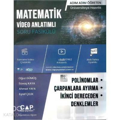 Üniv. Haz Matematik Ka-Sb Poli.Çr.Ayr.2.Den - 2022