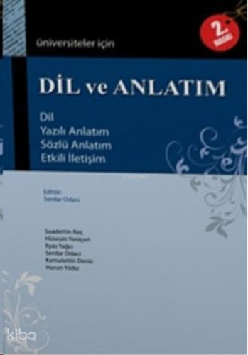 Üniversiteler İçin Dil Ve Anlatım