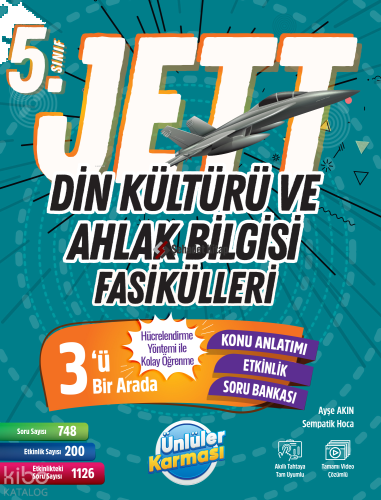 Ünlüler Karması 5. Sınıf Jett Din Kültürü ve Ahlak Bilgisi Fasikülleri Soru Bankası