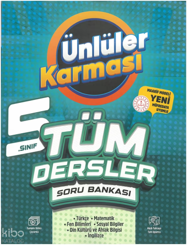 Ünlüler Karması 5. Sınıf Tüm Dersler Soru Bankası | Kolektif | Ünlüler