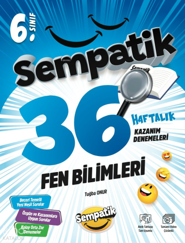 Ünlüler Karması 6.Sınıf Fen Bilimleri 36 Haftalık Kazanım Denemeleri |