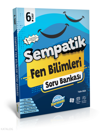 Ünlüler Karması 6. Sınıf Sempatik Fen Bilimleri Soru Bankası