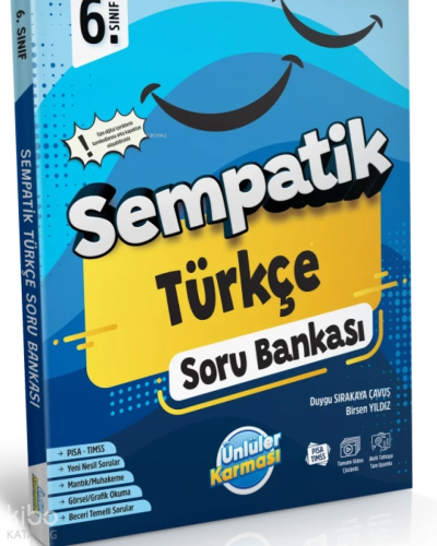 Ünlüler Karması 6. Sınıf Sempatik Türkçe Soru Bankası | Duygu Sırakaya