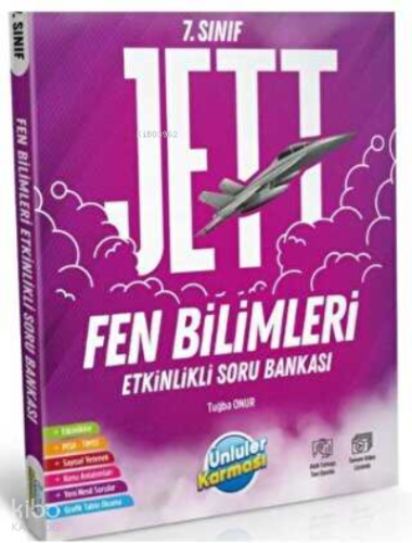 Ünlüler Karması 7. Sınıf Jett Fen Bilimleri Etkinlikli Soru Bankası (Yeni)