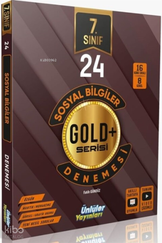 Ünlüler Karması 7. Sınıf Sosyal Bilgiler 24 Deneme | Kolektif | Ünlüle