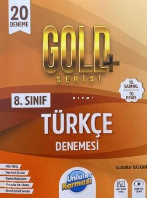 Ünlüler Karması 8. Sınıf Gold Serisi Türkçe 20'li Deneme