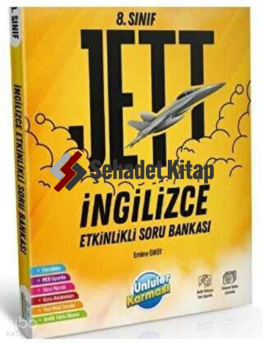 Ünlüler Karması 8. Sınıf İngilizce JETT Etkinlikli Soru Bankası