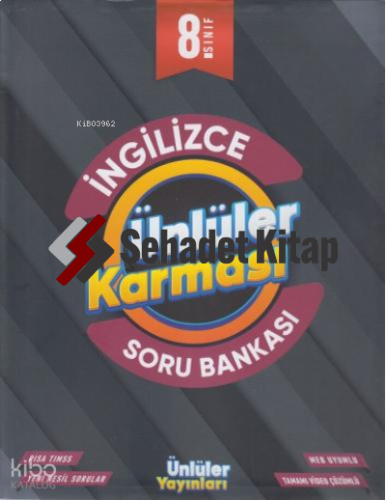 Ünlüler Karması 8.Sınıf İngilizce Sb | Kolektif | Ünlüler Karması Yayı