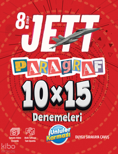Ünlüler Karması 8. Sınıf Jett Paragraf 10X15 Deneme | Duygu Sırakaya Ç