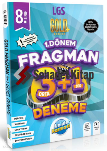 Ünlüler Karması 8. Sınıf LGS Tüm Dersler 1. Dönem Fragman 3+1 Deneme G