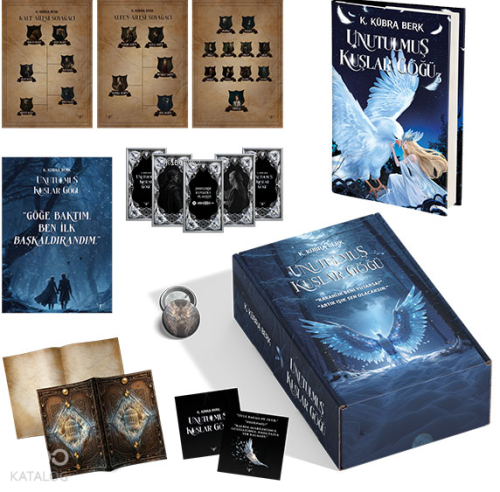 Unutulmuş Kuşlar Göğü 3 (Ciltli - Kutulu) | K. Kübra Berk | Artemis Ya