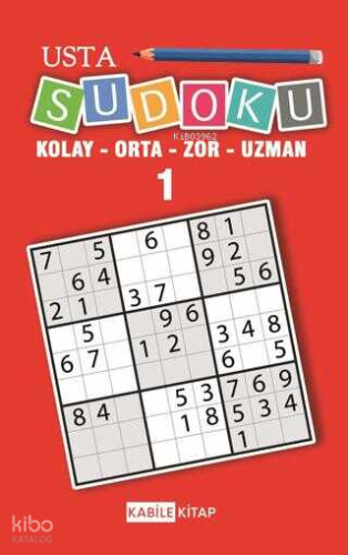 Usta Sudoku 1 | Kolektif | Kabile Kitap