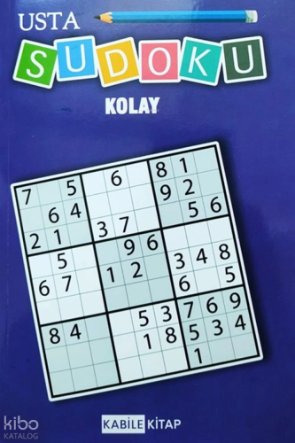 Usta Sudoku - Kolay | Kolektif | Kabile Kitap