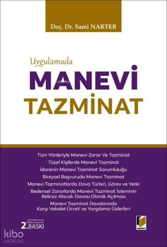 Uygulamada Manevi Tazminat (Ciltli)