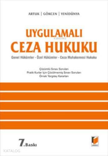 Uygulamalı Ceza Hukuku