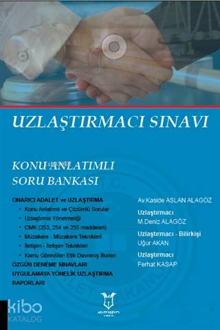 Uzlaştırmacı Sınavı; Konu Anlatımlı Soru Bankası