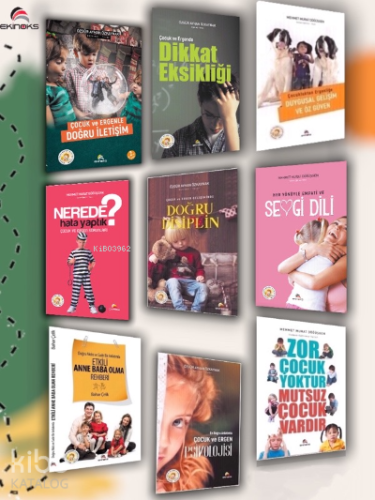 Uzman Eğitimci Gözüyle Çocuk ve Ergen Gelişim Seti (9 KİTAP)