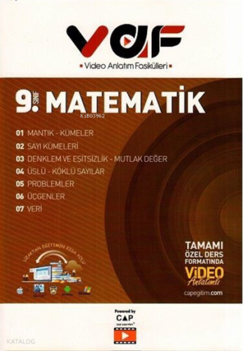 Vaf 09.Sınıf Matematik - 2021