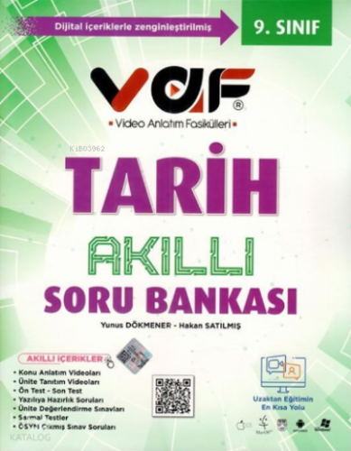 Vaf 09.Sınıf Soru Bankası Tarih - 2022