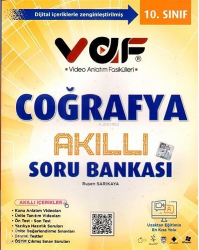 Vaf 10.Sınıf Soru Bankası Coğrafya - 2022