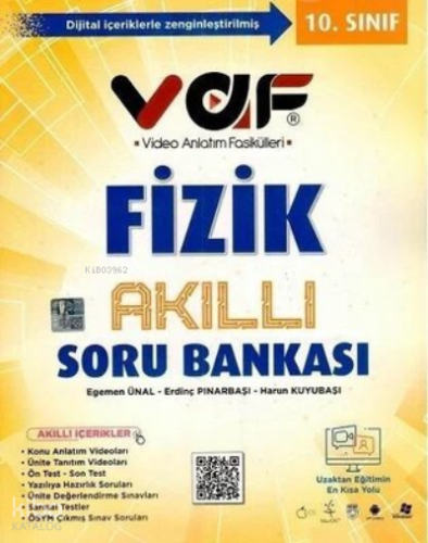 VAF 10.Sınıf Soru Bankası Fizik - 2022