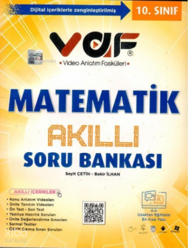 Vaf 10.Sınıf Soru Bankası Matematik - 2022