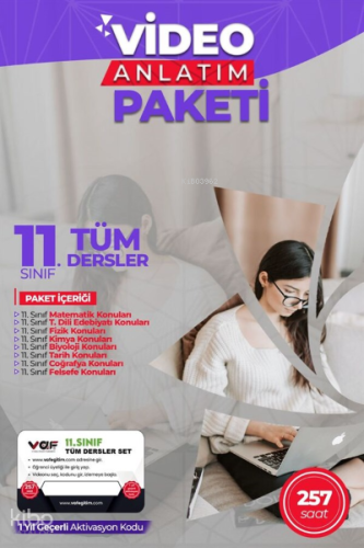 Vaf 11.Sınıf Aktivasyon Kartı Seti - 2022