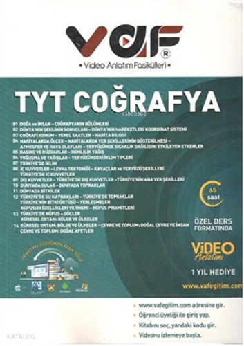 Vaf Tyt Fasikül Coğrafya - 2023 | Kolektif | Vaf Yayınları (Bayilik)