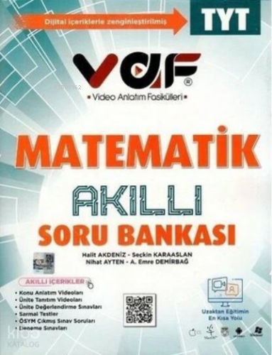 VAF TYT Soru Bankası Matematik - 2022