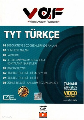 Vaf Tyt Türkçe - 2021 | Kolektif | Vaf Yayınları (Bayilik)