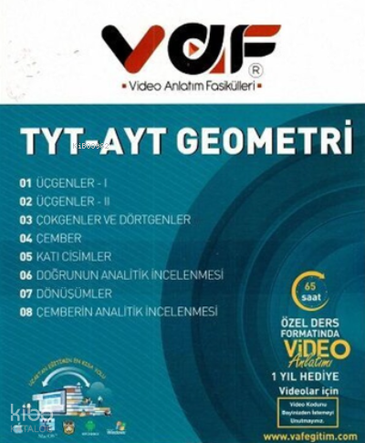Vaf Yks Tyt Ayt Fasikül Geometri - 2022
