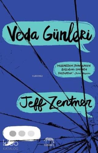 Veda Günleri | Jeff Zentner | Yabancı Yayınları