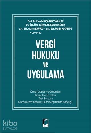 Vergi Hukuku ve Uygulama