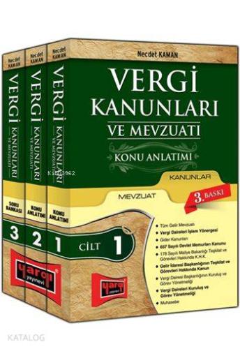 Vergi Kanunları ve Mevzuatı Konu Anlatımlı 2015
