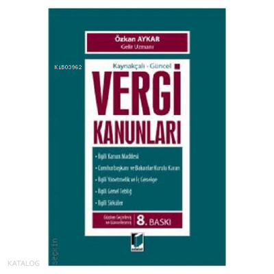 Vergi Kanunları