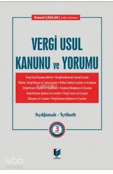 Vergi Usul Kanunu ve Yorumu