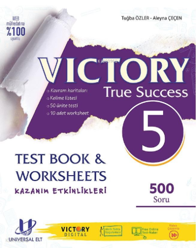 Victory 5 True Success Worksheets & Test Book