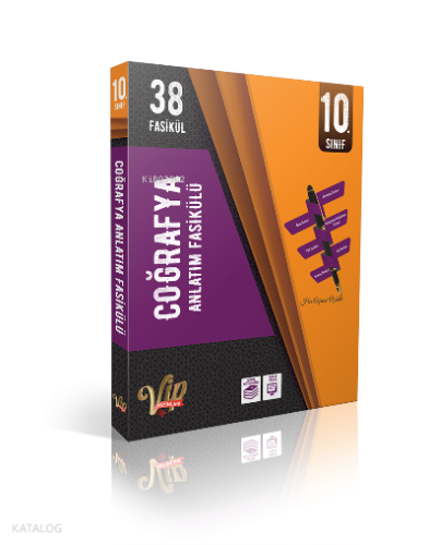 Vip 10.Sınıf Coğrafya Anlatım Fasikülleri | Kolektif | Vip Yayınları (