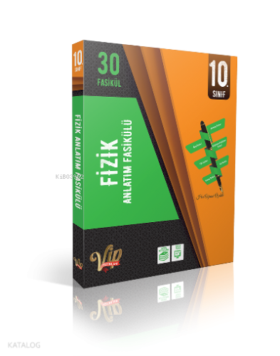 Vip 10.Sınıf Fizik Anlatım Fasikülleri | Kolektif | Vip Yayınları (Haz
